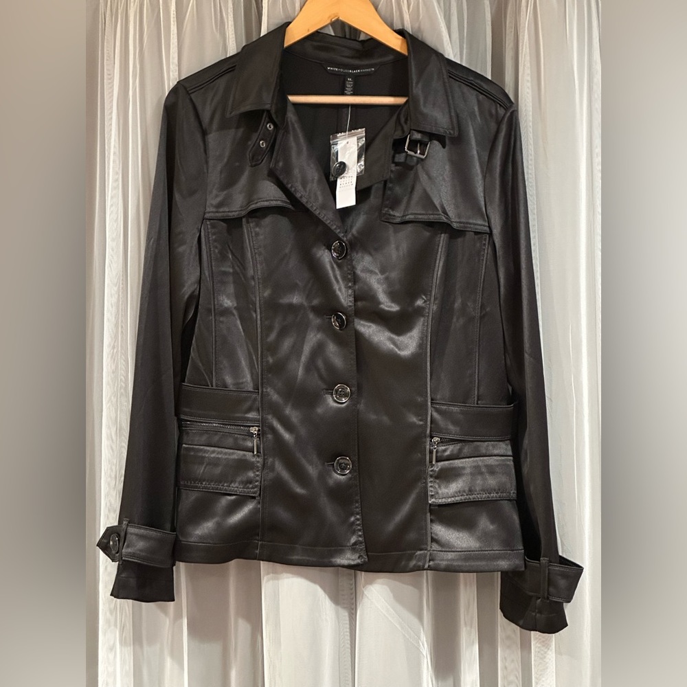 New White House Black Market Jacket, Size XL